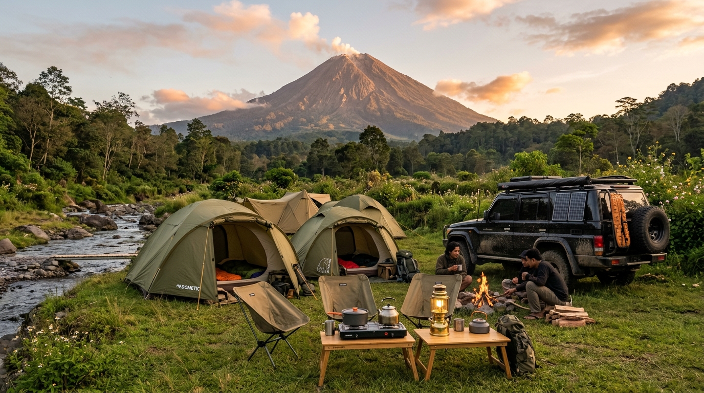 Pricelist Adventure Equipment Rental (Sewa Alat Camping Kali Kebo)